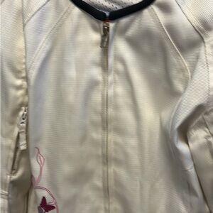 Joe Rocket motorcycle Jacket with Pink Embroidery